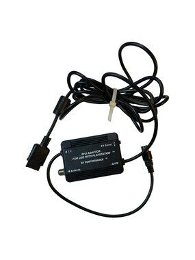 RFU Adaptor For PlayStation 1 Gaming System By Performance